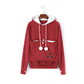 Big pocket hooded sweatshirt