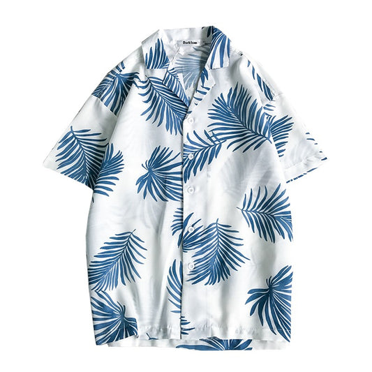 floral beach shirt