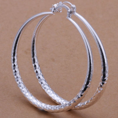 Big hoop earrings