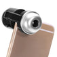 Mobile phone lens microscope