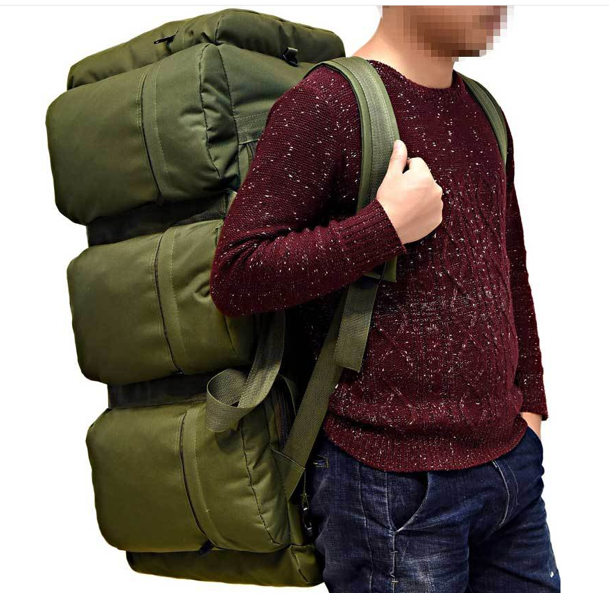 90L Camouflage Outdoor Mountaineering Bag