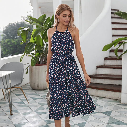 Vacation style big dress