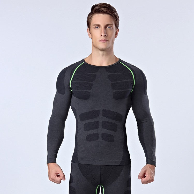 Men's sports long sleeved sportswear