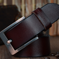 Men's leather belt