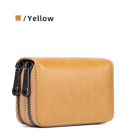 Double pull card holder