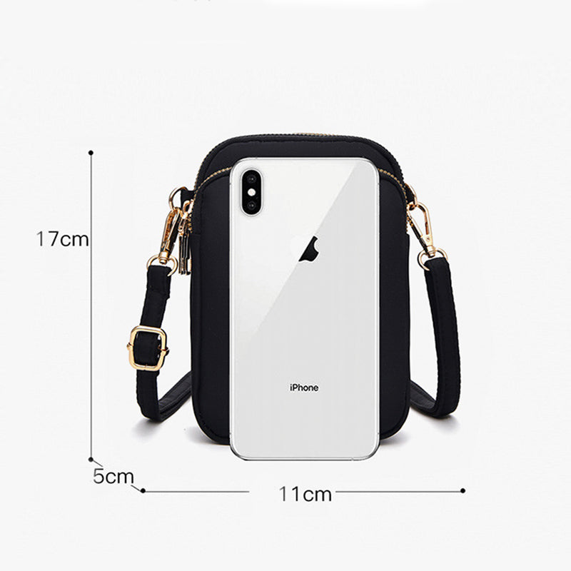 3 Layers Pockets Phone Bag