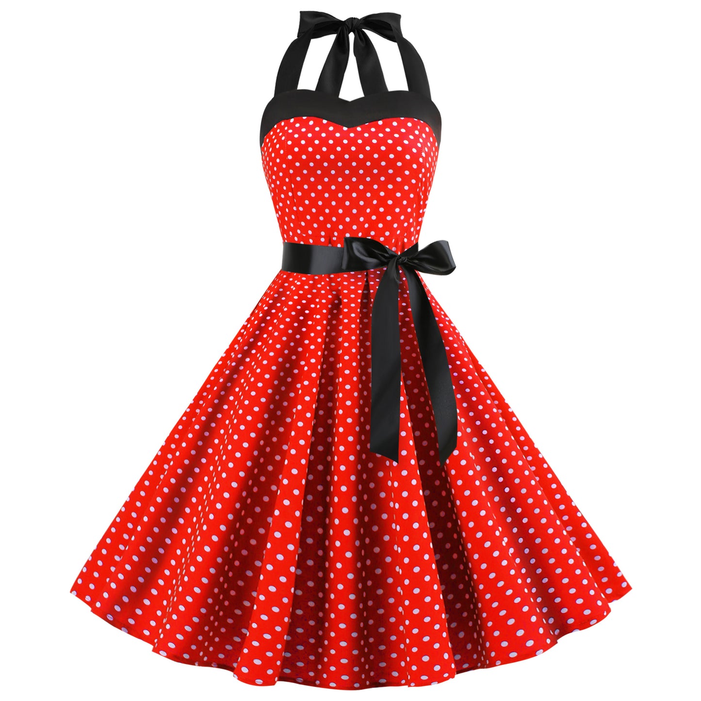 Polka Dot Lace Dress