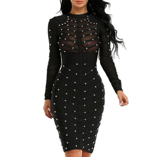 Long Sleeve Slim Dress