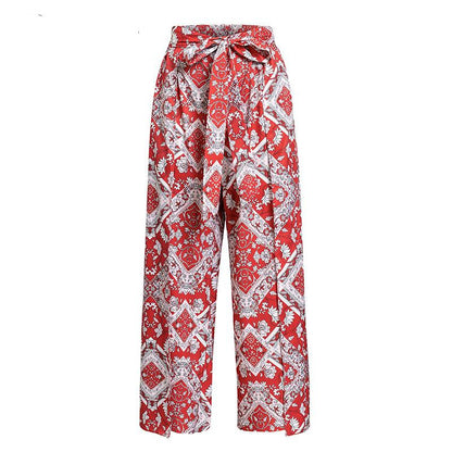 Bohemian printed pants