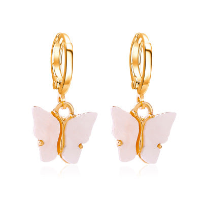 Acrylic Butterfly Earrings