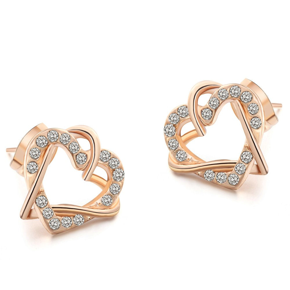 Gold Stud Earrings