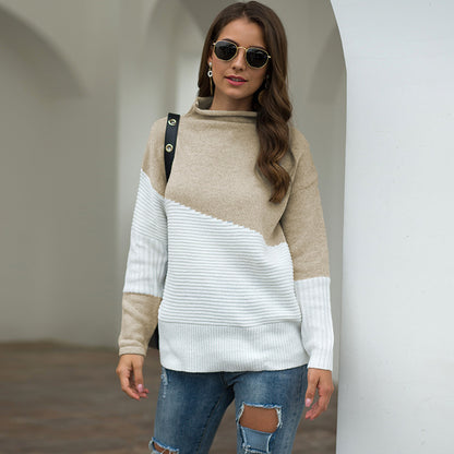 color pullover sweater