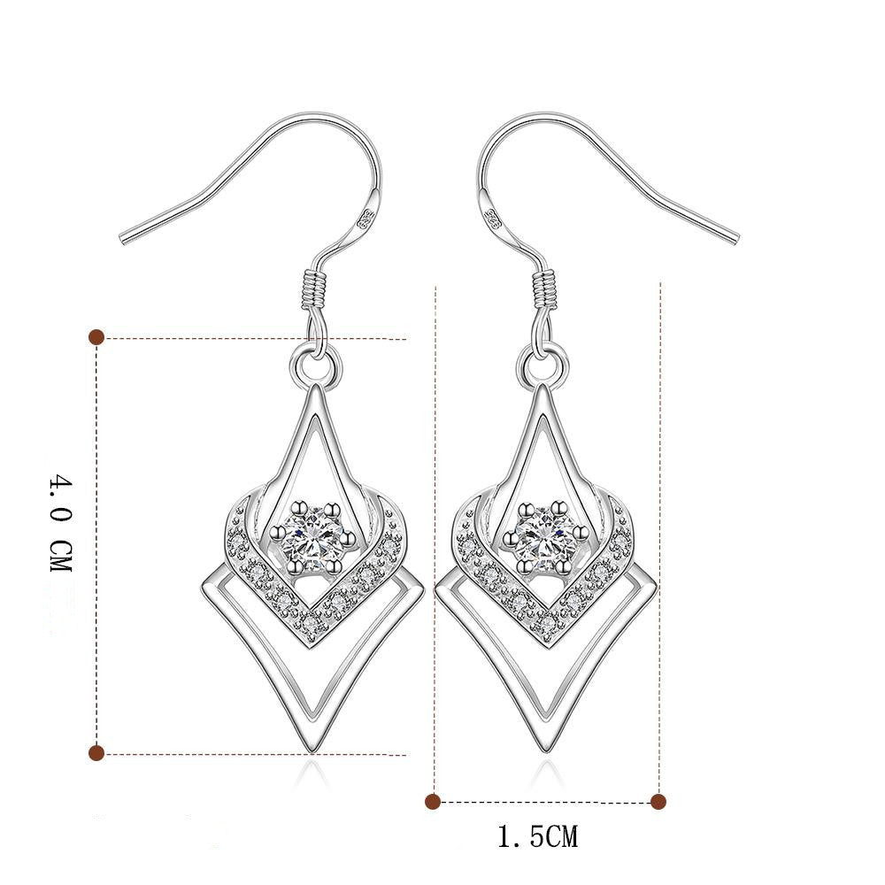 Hexagonal Star Earrings