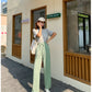 Chiffon Thin Straight Long Pants