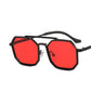 Polygonal Double Bridge Sunglasses