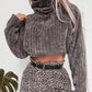 knitted cashmere top