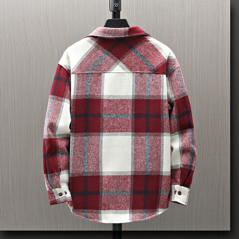 Woolen Thicken Large Size Shirt