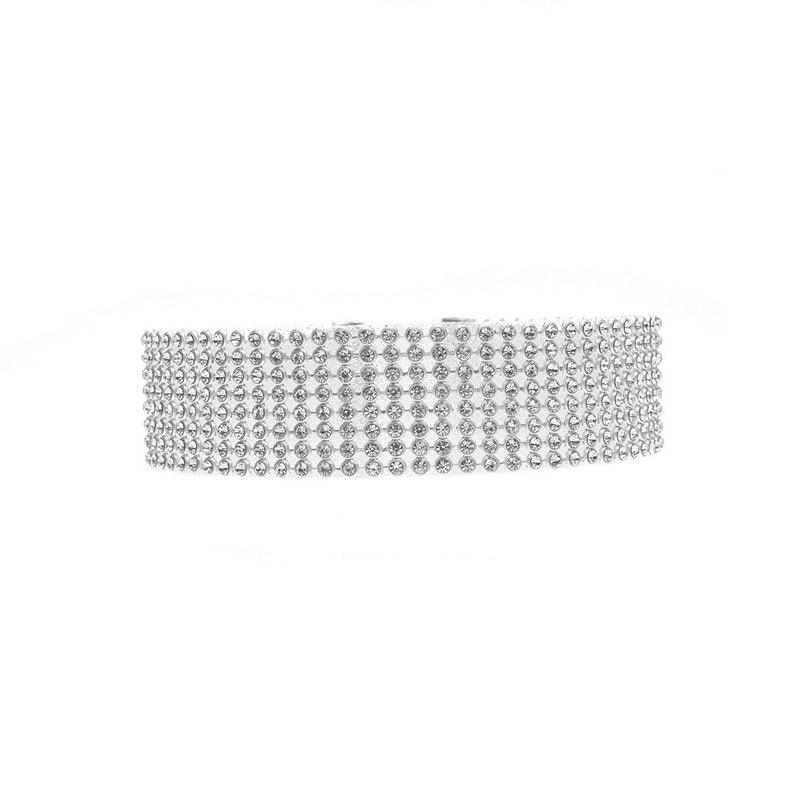 Crystal Rhinestone Choker Necklace