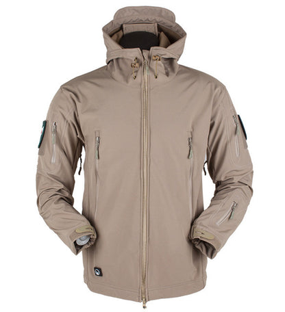 Soft Shell Windproof Hooded Jacket