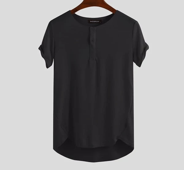 Men's monochrome short sleeve