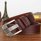 Men's leather belt