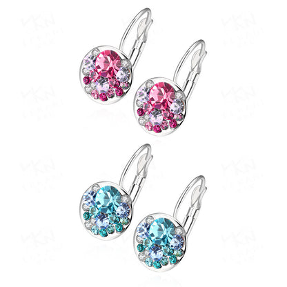 Multicolor glitter earrings