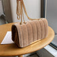 Velvet Chain Crossbody Bag