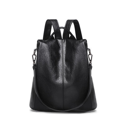 Anti-theft Soft Leather bag