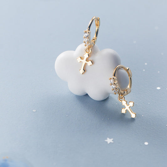 Cross Earring Jewelry