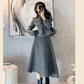 Woolen Small Fragrance Suit Dress