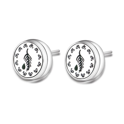 Stainless Steel Aromatic Earrings