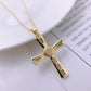 Mens Cross Necklace Pendant