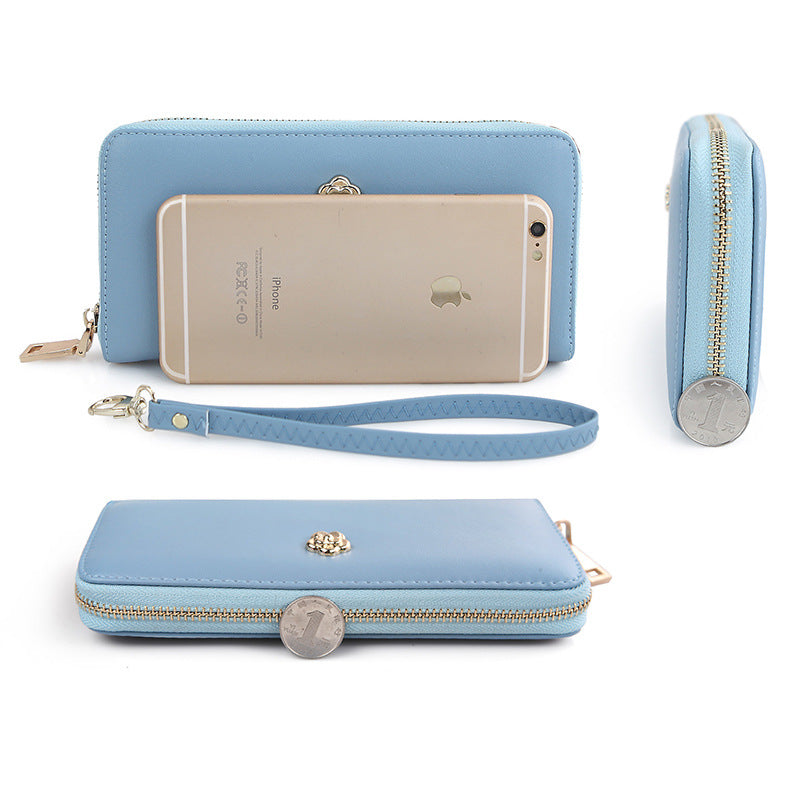 Women's Vatican single pull long wallet