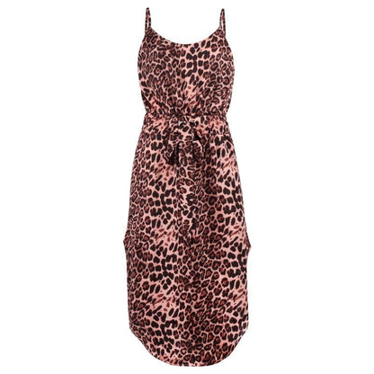 Leopard print skirt