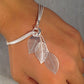 Hollow Leaf Bracelet