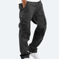 Drawstring Multi-pocket Casual Pants