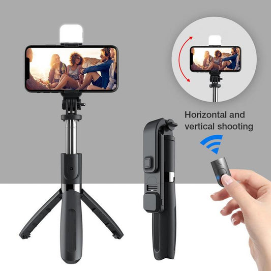 Bluetooth Selfie Stick Mobile Remote Control Tripod