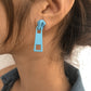 Zipper Earrings