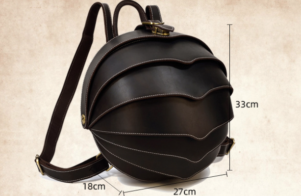 Vintage Leather Creative Backpack