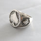 Men's jesus ring