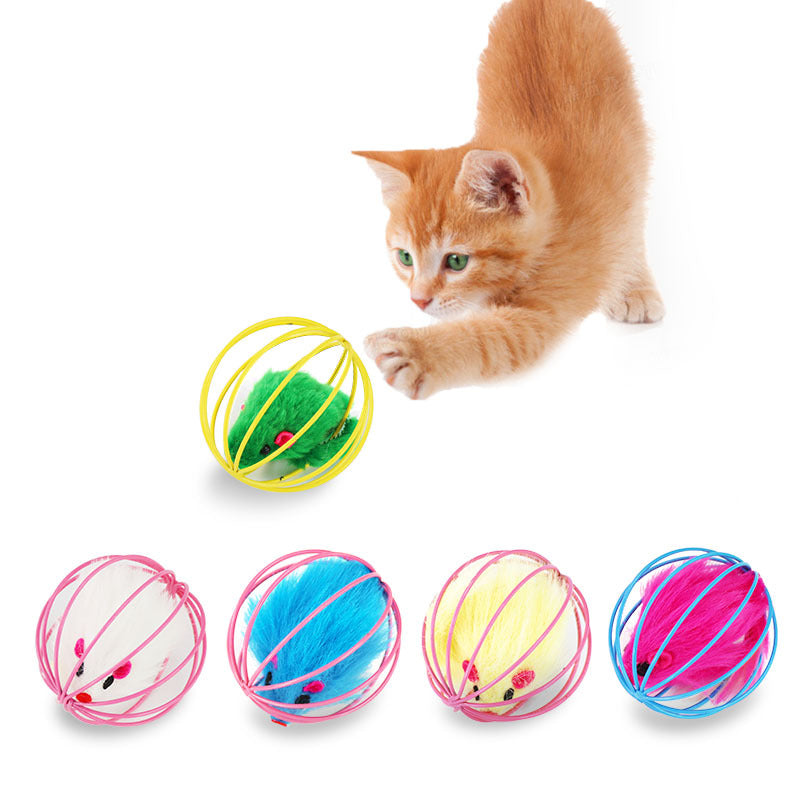 Cage Mouse Cat Toy