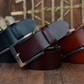 Men's leather belt