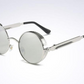 UV protection round frame sunglasses