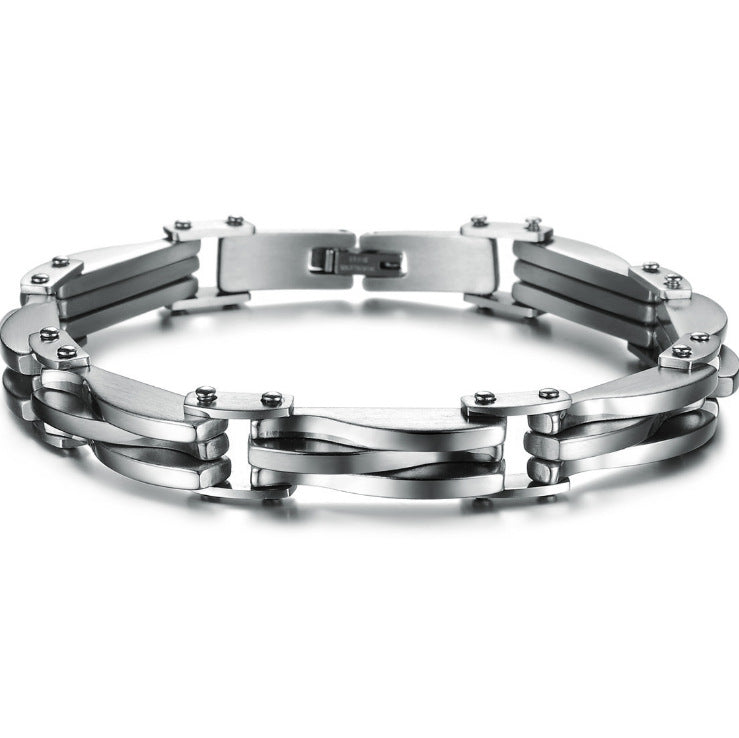 Mens Titanium Steel Bracelet