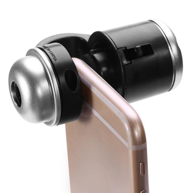 Mobile phone lens microscope