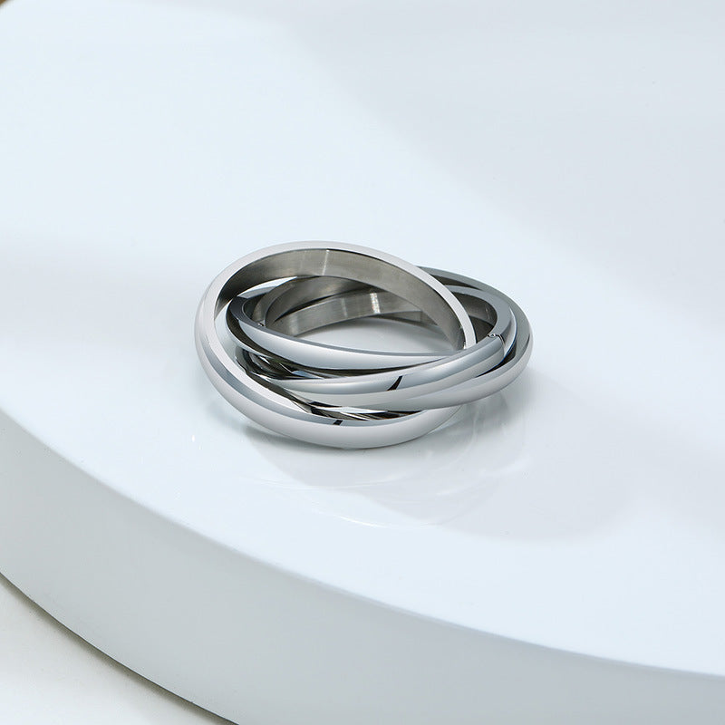 Stainless Steel Four Ring