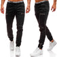 Men's denim fabric sports jeans