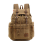 Vintage canvas backpack