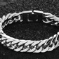 Titanium steel double buckle bracelet