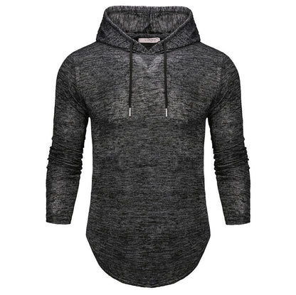 European Fashion Solid Color Hoodie